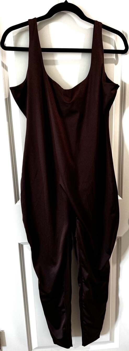 SKIMS All-in-One Sleeveless Tank Jumpsuit Cocoa